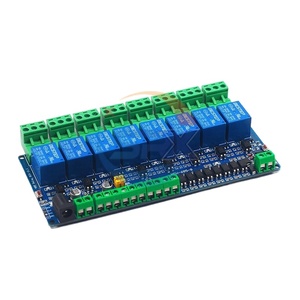 Modbus RTU 8ウェイ12Vリレー出力8ウェイ入力RS485 TTL 485通信 - Product Image 3