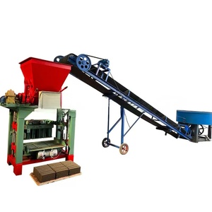 Máquina de fabricación de bloques de ladrillo con tolva, máquina automática de fabricación de ladrillos huecos de cemento, uno para uso múltiple, 2 unidades - Product Image 5