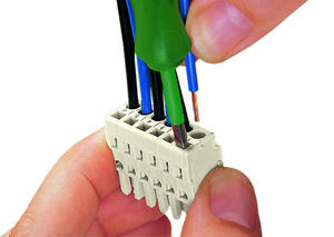 弹簧加载的PCB端子块推动电线连接器，用于安全的线对线连接插入端子块 - Product Image 3