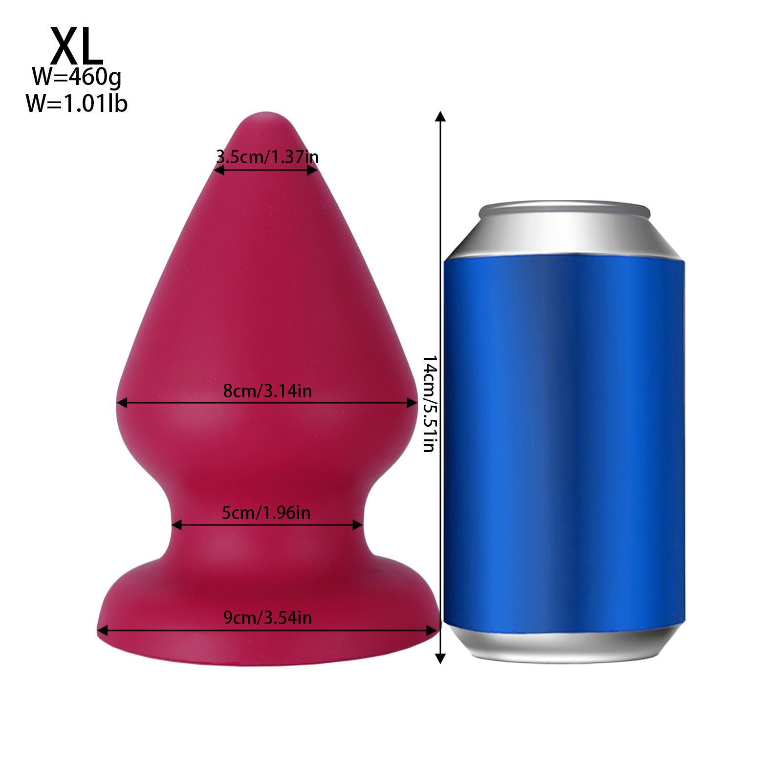Rouge-Taille XL