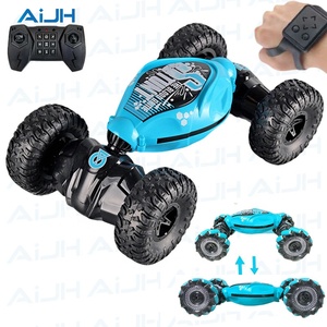 AiJH รถควบคุมระยะไกลราคาถูก 4WD Rc ขับรถสองด้านอัตโนมัติ RC รถดริฟท์ <span class=keywords><strong>360</strong></span> หมุนมือแรงโน้มถ่วงท่าทาง Rc รถผาดโผน - Product Image 1