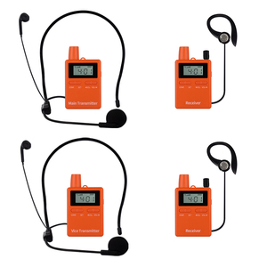 RC2402 zwei-wege-walkie talkie professionelles walkie talkie sprachgeleitetes system digitales unterrichtssystem tolcherausrüstung - Product Image 6