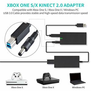 ชุดพัฒนาคอมพิวเตอร์อะแดปเตอร์ Xbox Kinect สำหรับ Xbox One S/xbox One X Windows 8/8.1/10 - Product Image 4
