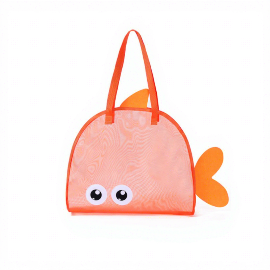 Orange-beach storage bag