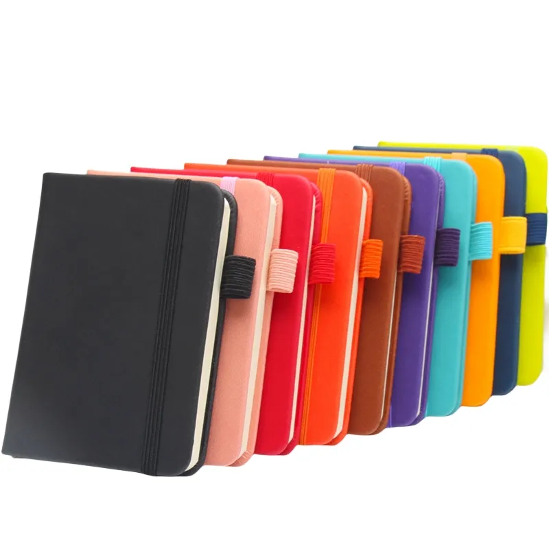 Wholesale colorful portable A7 size mini notebook