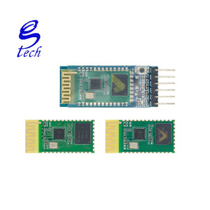 HC05 HC-05 HC06 HC-06 modulo Pass-through seriale senza fili di 6 Pin ha integrato la comunicazione seriale senza fili con il bottone - Product Image 4