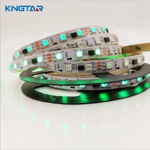 Tira de luz LED direccionable RGB de alta eficiencia IP67 Control remoto Decoración al aire libre WS2811 IC Cuerpo de cobre Entrada DC12V - Product Image 6