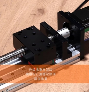 Gx80 Ball Screw <strong>Linear</strong> Slide Module Double <strong>Linear</strong> <strong>Rail</strong> <strong>Guide</strong> Electric Stepper Motor CNC Industries' New Bearing Engine PLC <strong>Block</strong> - Product Image 2