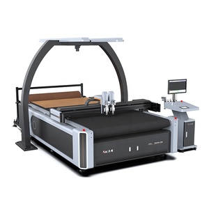 AOL PVC köpük panel için CNC kesici Mitsubishi PLC titreşimli kesme makinesi ile Motor pompası rulman dişli Motor çekirdek bileşenleri - Product Image 2