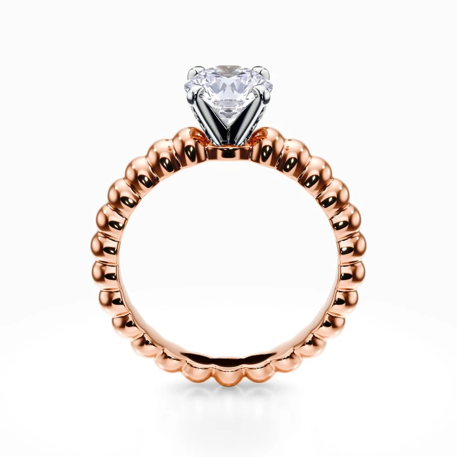 Or rose 18 carats