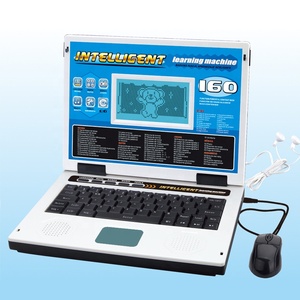 Samtoy Kids Learning Machine Educational Toys英語とCastellanoバイリンガルミニコンピューターラップトップおもちゃ (マウス付き) - Product Image 2