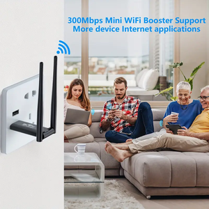 热卖300Mbps迷你WIFI增强器双频USB 300M wifi中继器长距离wifi扩展器 - Product Image 4