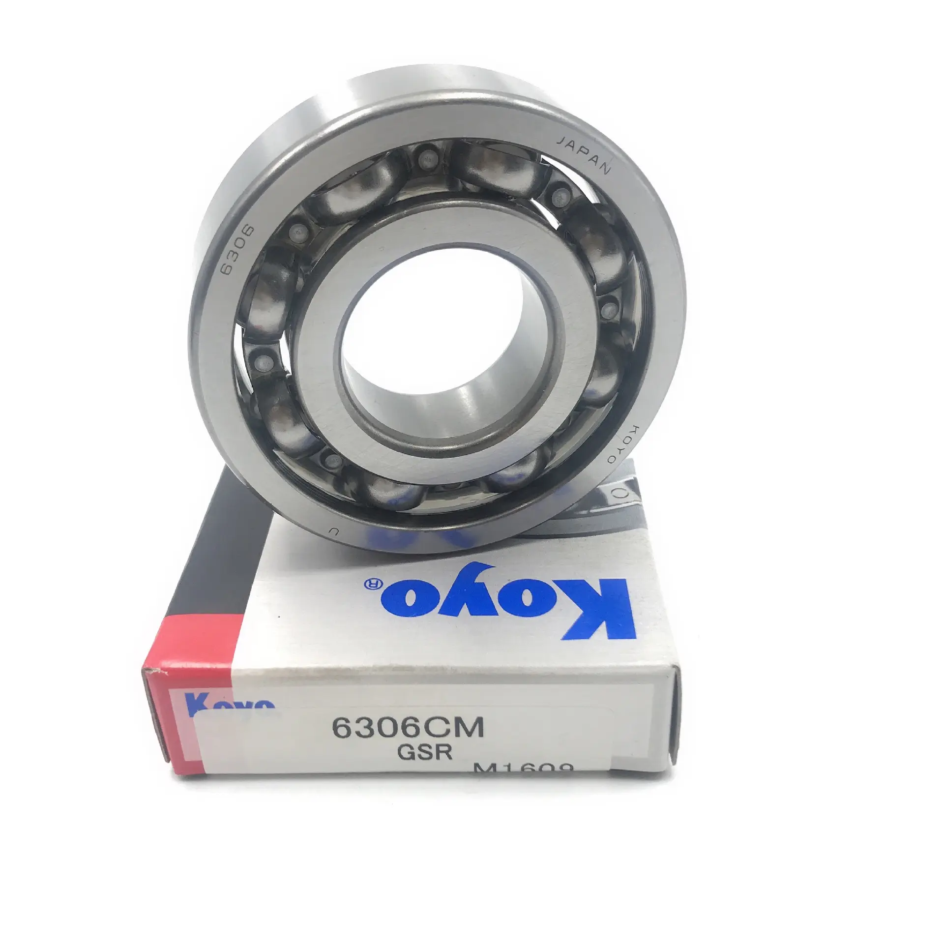 High speed deep groove ball bearing 6306 2RS