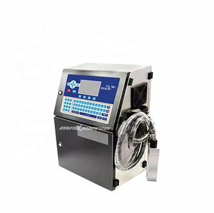 Automatischer Flachbett-CIJ-Tinten strahl drucker Ablaufdatum der Wasser flasche Chargen nummer Codier maschine in der Produktions linie