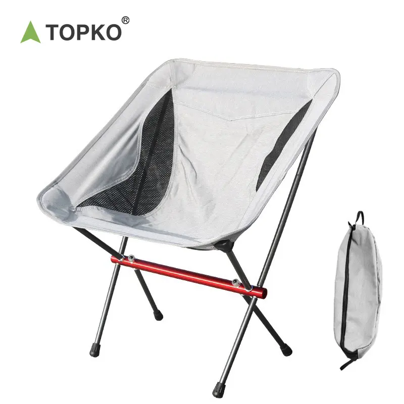 TOPKO vendita calda pieghevole portatile ultraleggero esterno sedia pieghevole spiaggia dondolo sedia pieghevole luna