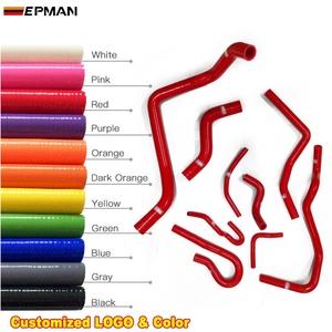EPMANレーシングシリコンホースインタークーラーターボブースト誘導インテークホースキットホンダシビックアコードCRVFITカスタマイズカラー