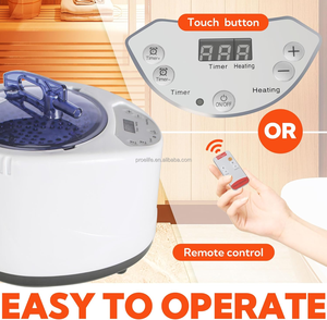 3L Modern Design <strong>Portable</strong> Sauna Steamer Machine Home Sauna Steamer Pot with Touch Button <strong>Control</strong> Panel - Product Image 2