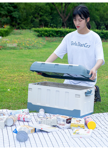 折り畳み式収納ボックス屋外キャンピングボックスカーエンタープライズ食品ギフトボックスプラスチックカバー折りたたみ収納ボックス - Product Image 6