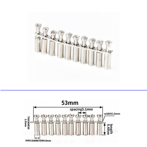 FBI 10-5 <strong>Fixed</strong> Bridge UK Type <strong>Terminal</strong> <strong>Block</strong> Accessories for UK 3N UKK3 UKKB5 DIN Rail <strong>Terminal</strong> <strong>Blocks</strong> - Product Image 2