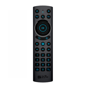 Yeni 6 jiroskop G20S PRO BT kablosuz ble5.0 çift mod akıllı tv android kutusu uzaktan kumanda arkadan aydınlatmalı air fly fare uzaktan kumanda - Product Image 1