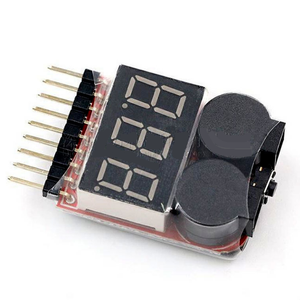 FYX Stock 1-8S display di potenza senza custodia BB suono allarme a bassa tensione XB100 display elettrico con guscio a doppia funzione cicalino - Product Image 4