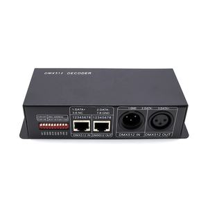 4-канальный Регулятор диммера RGBW DMX освещения проекта DMX 512 декодер для сценического освещения - Product Image 6
