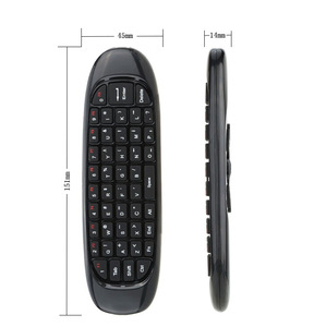 Factory C120 Air Mouse Voice Backlight Gyroscope Fly Colorful Air Mouse Wireless Remote <strong>Control</strong> with Mini Keyboard