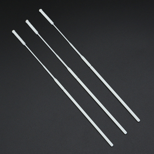 80mm EO steril tek kullanımlık nazal örnekleme Swabs çubuğunda floke edilmiş Swab ile kesme noktası - Product Image 4