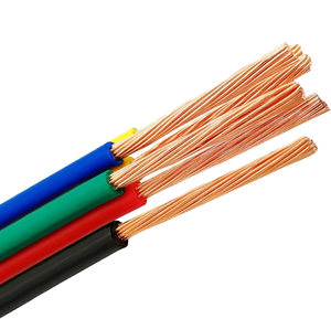 電気ケーブル1.5mm ² Bvvマルチコア座礁ワイヤフレキシブルハウジング溶接用PVC - Product Image 1