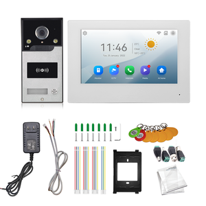 המחיר הטוב ביותר ip65 עמיד למים חכם האפליקציה מרחוק לפתוח נייד 2mp 1080p tuya חכם wifi וילה דלת מצלמה דלת טלפון - Product Image 5