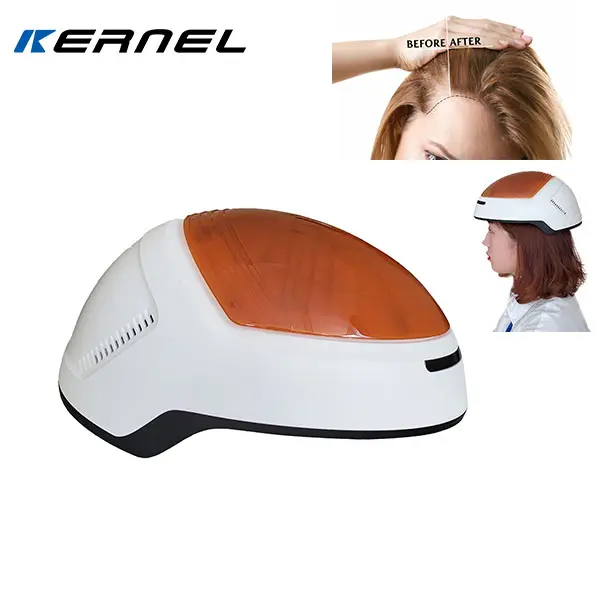 KN-8000C del núcleo para el crecimiento del cabello, dispositivo de tratamiento para la pérdida de cabello con diodos láser, LED, portátil, certificado CE