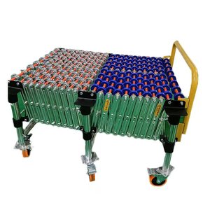 Chinesische Teleskop walze Rollen tisch Container Laden Entladen Förderer - Product Image 3
