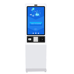 Lector de código QR, máquina de venta de boletos automáticos, lector de tarjetas NFC Mifare, quiosco de autoservicio de verificación con impresora de boletos