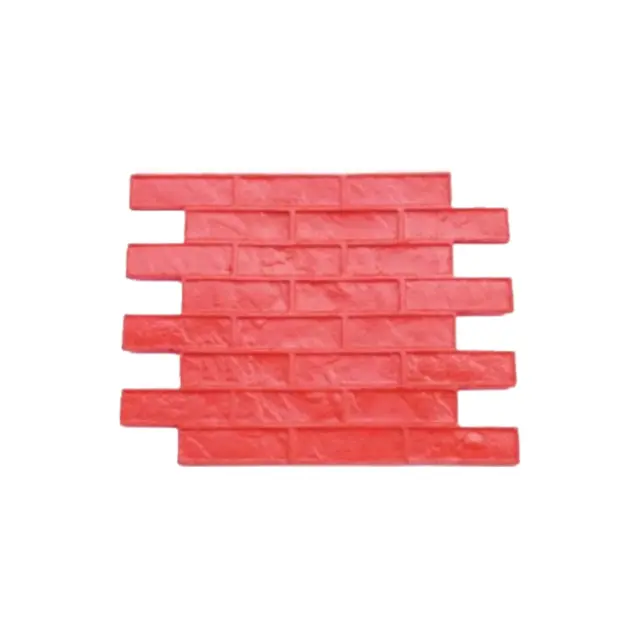 Stampi per calcestruzzo stampati con impronta decorativa in gomma siliconica per pavimenti di alta qualità RF stampi per stampaggio in calcestruzzo poliuretanico