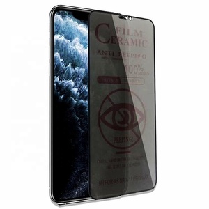 Anti-Spy seramik Film temperli cam ekran koruyucu koruyucu için Samsung için IPhone X 11 12 13 Pro Max ekran koruyucu cam - Product Image 3