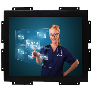 Monitor de pantalla industrial Raspberry PI de 1000NITs para exteriores de alto brillo Monitor de pantalla táctil de 10 pulgadas con altavoz VGA HDMIed USB - Product Image 1