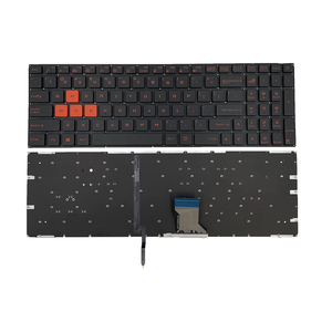 Laptop Replacement US Layout <strong>RED</strong> Backlit <strong>Keyboard</strong> for ASUS Rog Strix GL502 GL702VM GL702V GL702VY GL502VT GL702 US <strong>Keyboard</strong> - Product Image 2