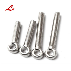 Fastener Fabricantes DIN444 M5-M36 aço inoxidável cabeça redonda olho parafuso levantamento olho parafusos - Product Image 3