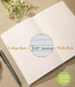 Estampado en caliente A5 Solo gráfico personalizado 400 páginas Cuadernos de tapa dura personalizables con papel de cuadrícula - Product Image 2