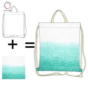 Bolsa de gimnasio deportiva con cordón, mochila con logotipo personalizado, regalo impreso - Product Image 1