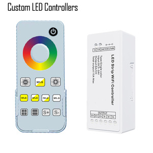 Контроллер светодиодной ленты RGB, 12 В, 30 А, CCT, rgbw, Светодиодная лента COB, Светодиодная лента, световой диммер, пользовательский Радиочастотный пульт дистанционного управления 2,4G, светодиодный контроллер - Product Image 3