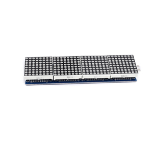 Max7219 Dot Matrix Module Control Einzelchip-Mikro computer modul 4-in-1-Anzeige Senden Sie eine 5P-Leitung (H6a4)