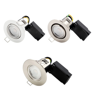 LEDスポットライト天井用CCTスポットライトDaliダウンライト5W IP65アンチグレアLED天井ライトトリムレス耐火ダウンライト