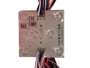 Rgb Led enjeksiyon modülü 4W 4 Leds 12v 3030 Rgb dijital Smd Mini tabela DC24V için Led modülleri - Product Image 3