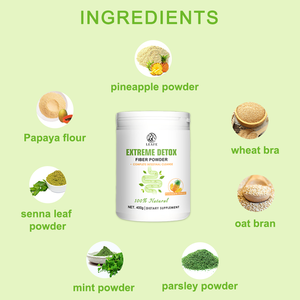 Bán buôn cực cai nghiện sợi bột cho trọng lượng Quản Lý Giải độc ruột hỗ trợ sức khỏe <span class=keywords><strong>cholesterol</strong></span> thảo dược bổ sung - Product Image 3