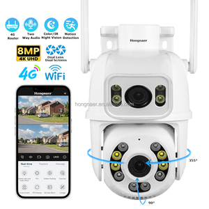 Hongnaer กล้องวงจรปิด8MP ไร้สาย4G สำหรับบ้านระบบ WIFI 4K 4G, กล้องวงจรปิดสำหรับ360กลางแจ้ง - Product Image 1