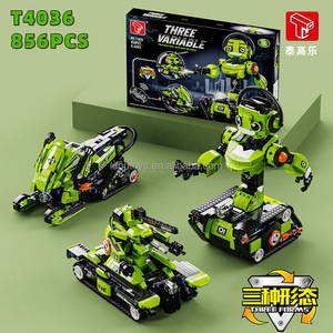 <strong>Technical</strong> Intelligent 3-in-1 Robot APP Remote Control Bricks Building Blocks <strong>Programming</strong> Toys for Kid Boy Gift Educational T4036 - Product Image 6