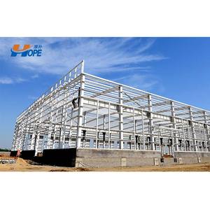 Robar edificios Estructura de acero Fabricación Función Hall Diseño Hierro rojo Acero Marcos de acero prefabricados Hangar Edificios - Product Image 2