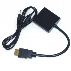 With chip <strong>to</strong> <strong>VGA</strong> 1080P HD <strong>output</strong> adapter cable with audio For Raspberry Pi