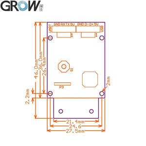 CRESCERE GM65 di Alta Qualità 1D 2D Scanner di Codici A Barre Lettore di Raspberry Pi Per Il Supermercato Banca di Magazzino - Product Image 5